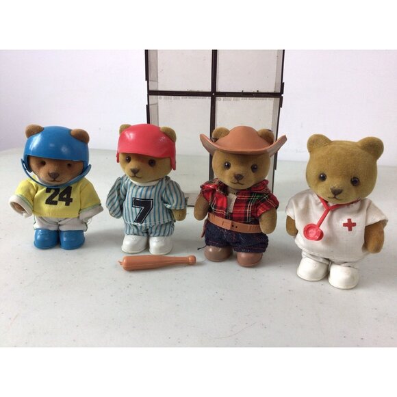 Vintage Teddy Bear Lot with Clothing - Picture 9 of 9